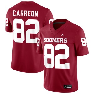 Men Ivan Carreon Crimson OU #82 2025-26 Jerseys 218647-633