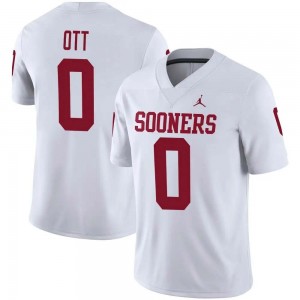 Men Jaydn Ott White Boomer Sooner #0 Player Jersey 225646-422